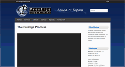 Desktop Screenshot of prestigecopy.com